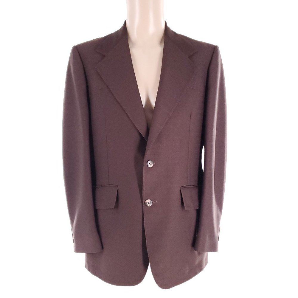 Panhandle Slim Men Sport Coat Western 2 Button Brown Size 41